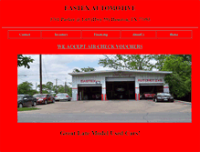 Tablet Screenshot of eastexautomotives.com